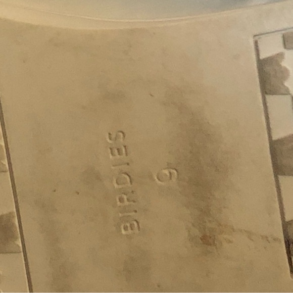 BIRDIES The Cardinal Women's Size 9 White Leather Comfort Sneakers - Picture 9 of 10